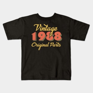 Vintage 1988 Gift Kids T-Shirt